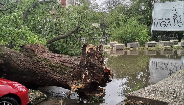 Районът около ул. "Духовно възраждане" в централната част на града се оказа една от най-критичните точки