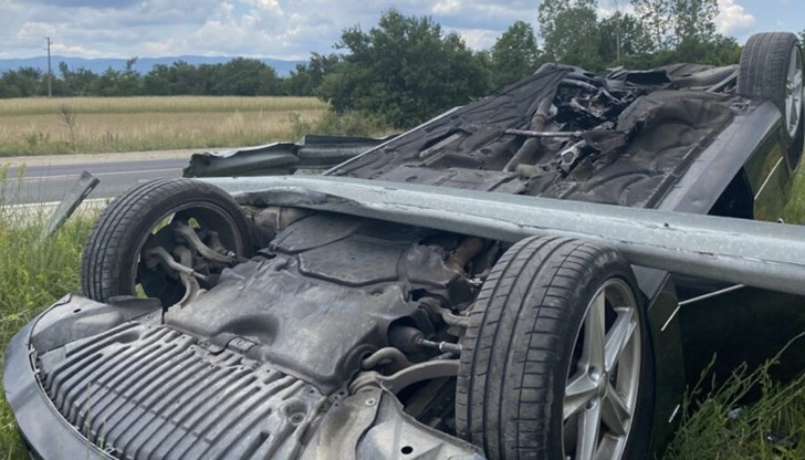Катастрофа близо до разклона за село Тъжа