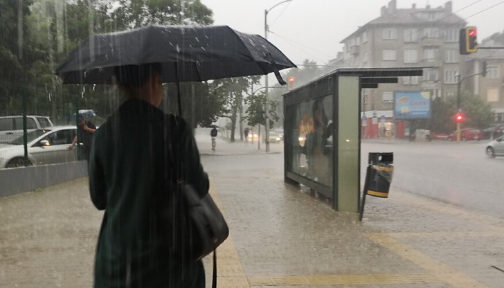 Има прогноза за градушки с размер на лешник Има прогноза за градушки с размер на лешник