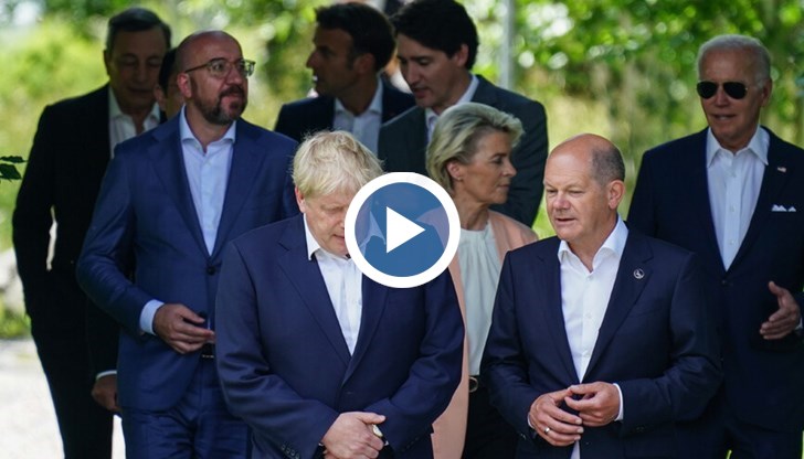 Премиерите и президентите на седемте най-развити икономики имат една основна тема - общата стратегия за конфликта в Украйна и борба с предизвиканата от войната икономическа криза