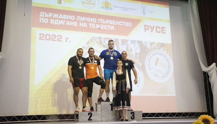 Равносметката за Тежкоатлетически спортен клуб – Русе след проведеното първенство е 12 титли