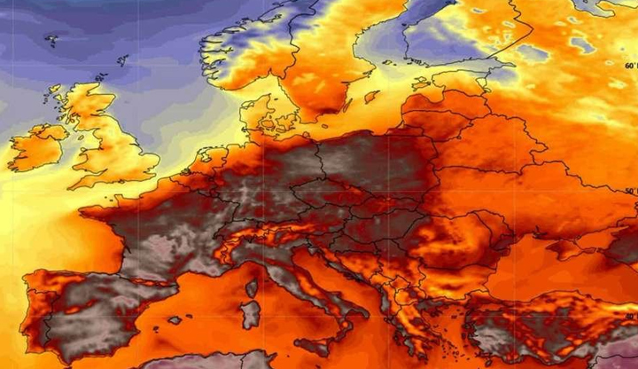 В Рим термометърът удари цели 42&deg;"Почти на средата на точката