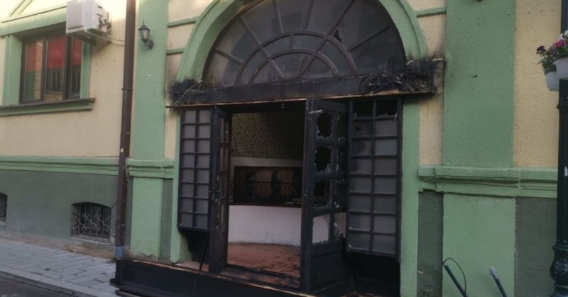 Подпалвачът на българския културен център "Иван Михайлов" в Битоля Ламбе