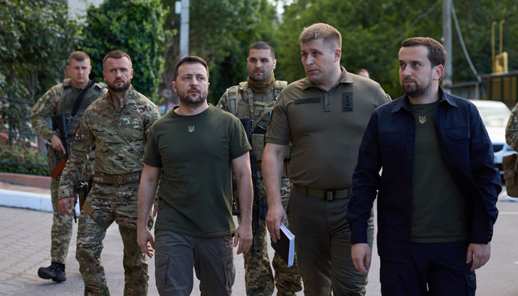 Украинският президент Володимир Зеленски е предприел тайно пътуване до Лисичанск