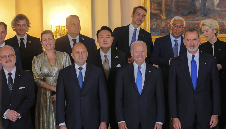 Президент е в Мадрид за срещата на върха на лидерите