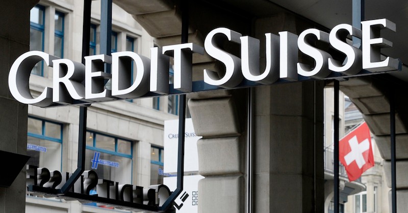 Швейцарската банка "Креди сюис" ще плати глоба от 2 милиона