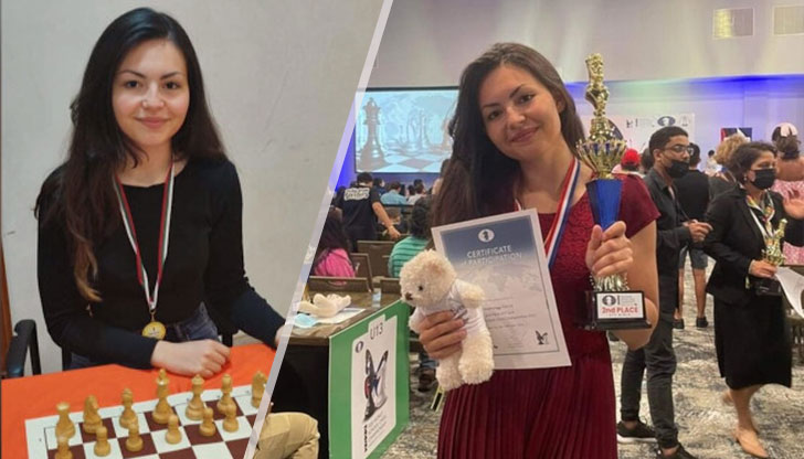 Ученичка от Червен бряг е световна вицешампионка по класически шахмат