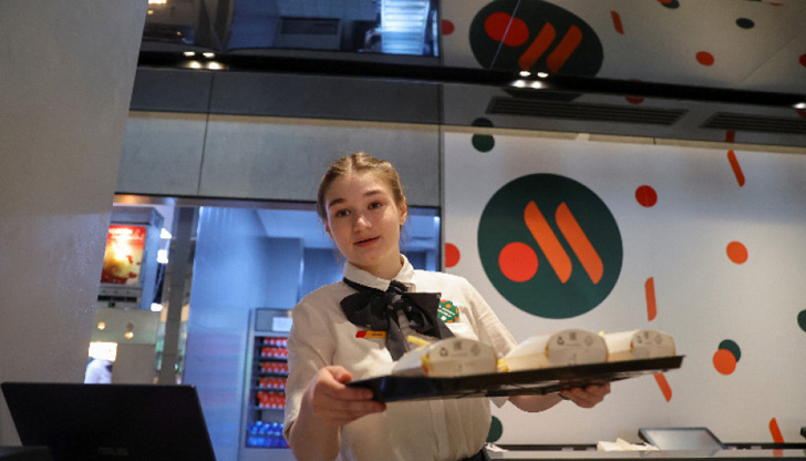 Бившата верига ресторанти "Макдоналд'с" в Русия получи името "Вкусно -