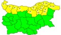Обявиха жълт код за Северна България