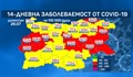 Още три области минаха в червената зона по заболеваемост от Ковид