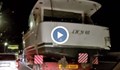 Камион, превозващ яхта, блокира трафика на тирове на "Дунав мост"