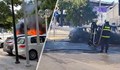 Електромобил се запали на зарядна станция във Варна