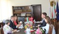 Посланикът на Дания се срещна с кмета Пенчо Милков