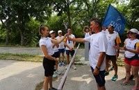 Факелът на мира влезе в България