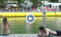 В Париж отвориха басейни с вода от река Сена