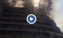 Горски пожар достигна хотел в Турция