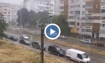 Проливен дъжд в Русе