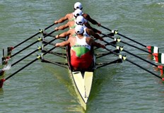 Другият български представител Иван Йорданов достигна до четвъртфиналите на скифЧетворката скул