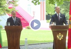 Президентът Румен Радев е на официално посещение в Черна гораТой