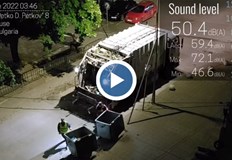 Над 70 децибела в 3 45 сутринта На този факт в Русе