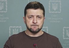 Президентът на Украйна Володимир Зеленски посети вчера Днепропетровска област в