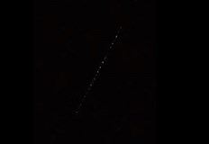 Светлини в нощното небе озадачиха русенциМного хора споделиха в социалната