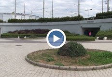 Изграждат зелена зона за отдих на кръговото кръстовище в РусеТова ще