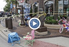 Полицията издирва нападателяВ предградието Хайланд парк на Чикаго където стрелба