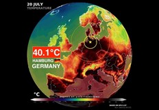 Средната температура на планетата се е повишила с 1 1 С
