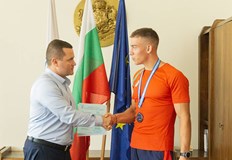 Успехът на Георгиев е в дисциплината 200 м единично кануПреслав