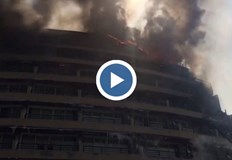 Силните ветрове в района спомогнаха за бързото разпространение на огъняГолям