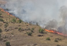 Седем вили напълно изгоряха в пожара във вилната зона на