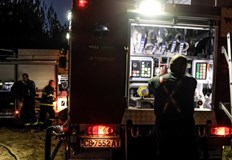 Горяли са около 40 дка сухи треви и растителност като