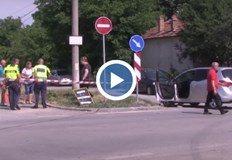 55 годишен моторист загина след сблъсък с кола на изхода на