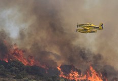 През първите седем месеца на 2022 г огнени стихии са