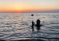 Морската мина е обезвредена с контролиран взривВодолази от Военноморските сили