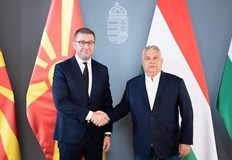 Християн Мицкоски е обсъдил с Орбан евроинтеграцията на Северна Македония