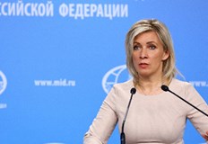 Говорителят на руското външно министерство Мария Захарова заяви че тези действия са