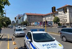 Магистратът е в болницаПолицай е блъснал прокурор в центъра на