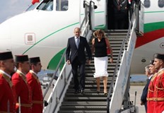 Започна официалното посещение на президента Румен Радев в Черна гораБългарският