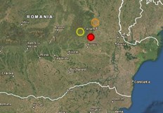 Земетресение разлюля Южна Румъния днес по обед в 12 04 часаТрусът е
