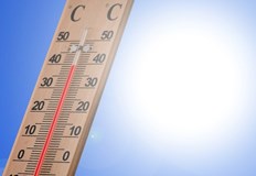 Термометрите се качиха до 40 градуса по Целзий в град Русе днес