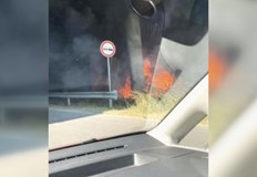 Това се е случило на пътната детелина в източния край