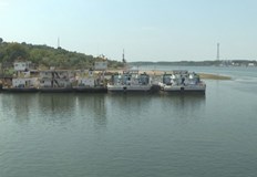 Заради сушата нивото на река Дунав в българския участък достигна