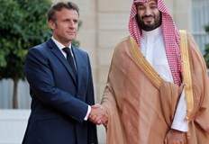 Принц Мохамед бе поканен на работна вечеря в Елисейския дворец Френският