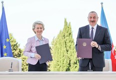 Предвижданите доставки на азерски природен газ да са поне 20 милиарда