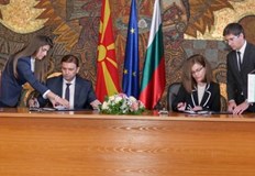 Протокол за двустранно сътрудничество подписаха днес външните министри на България