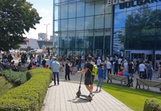 Учение изпразни и стресна посетителите на столичен МОЛБили са включени