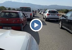 Kъм Гърция се чака дълго дори с часовеОпашки от коли