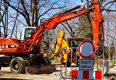 Това съобщиха от ВиК РусеПоради подвързване на новоизграден участък